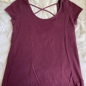 Maroon Aeropostale T-shirt. Size medium